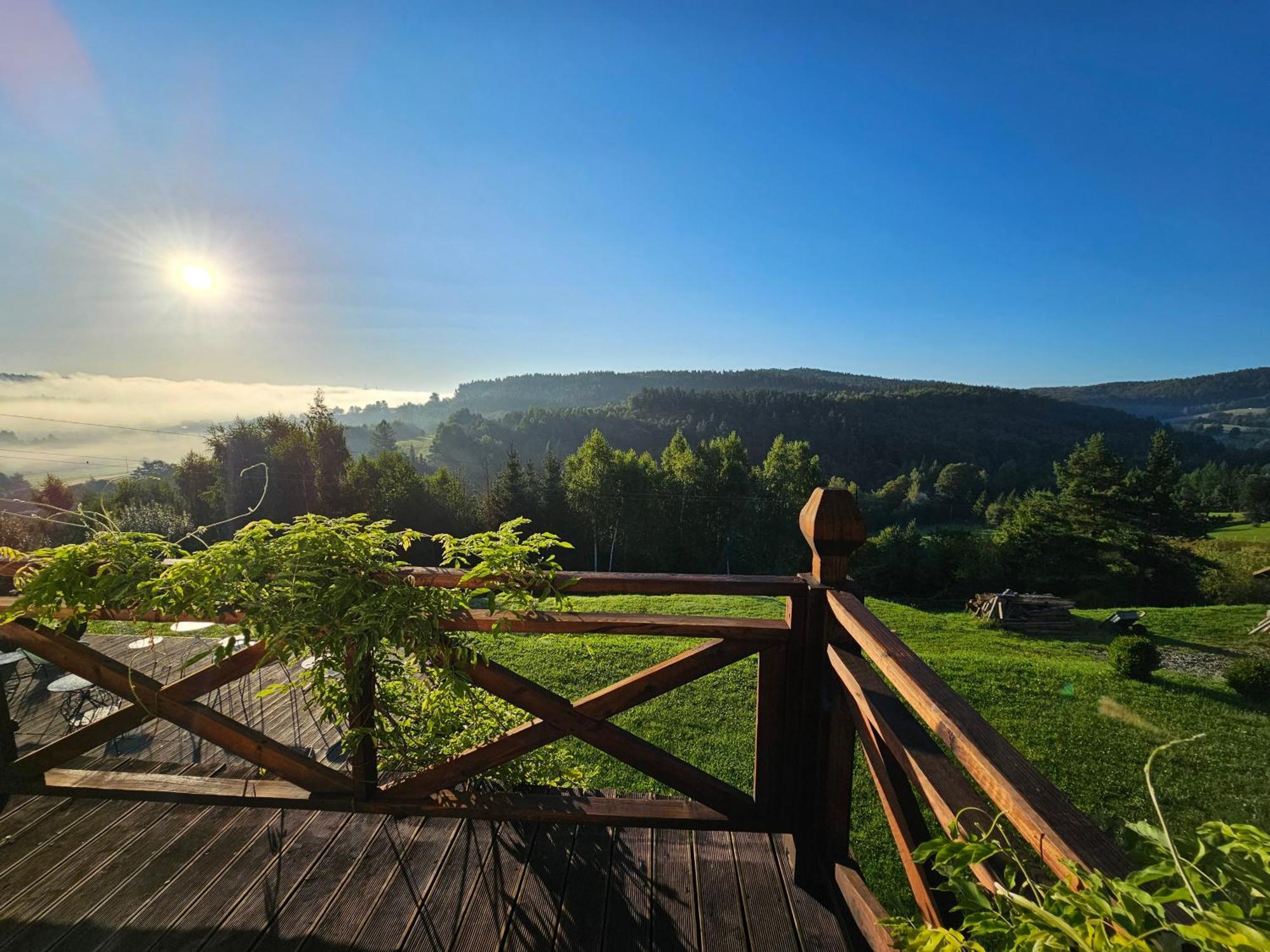 Chata W Bieszczadzie Apartamenty I Domki Z Sauna Bieszczady Polańczyk Exterior foto