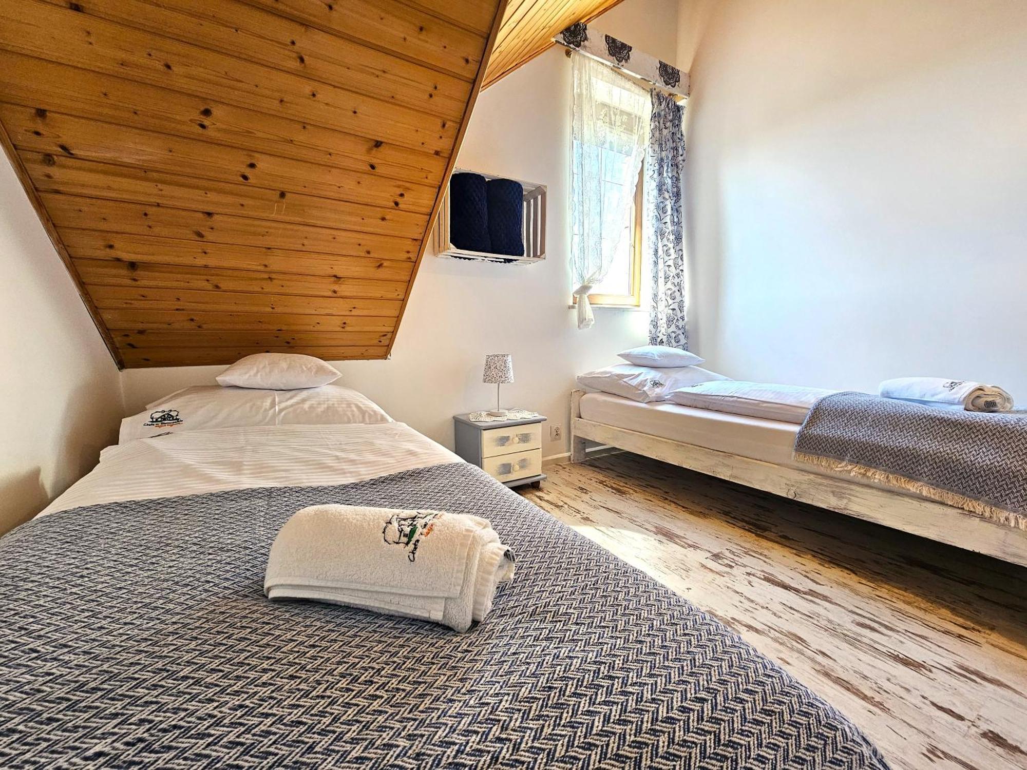 Chata W Bieszczadzie Apartamenty I Domki Z Sauna Bieszczady Polańczyk Exterior foto